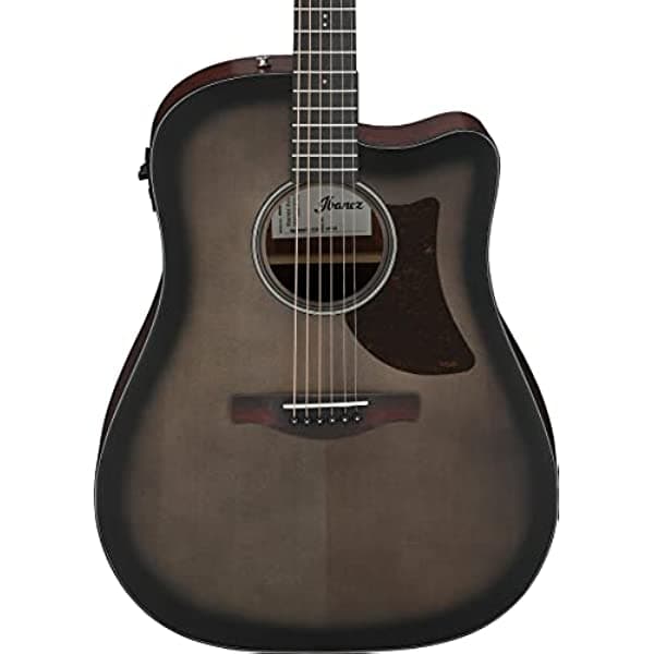 Ibanez AAD50CETCB Advanced Acoustic-electric Guitarra - Transparent Charcoal Burst