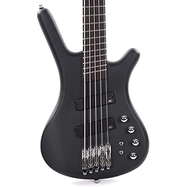 Warwick RockBass Corvette - Bajo eléctrico multiescala de 5 cuerdas, color negro