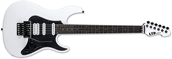 ESP LTD SN-1000 FR - Guitarra eléctrica, color blanco nieve