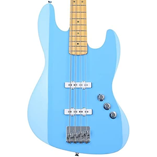Fender Bajo eléctrico de 4 cuerdas, para diestros, azul California (252502326)