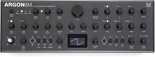 V-006892 Voltage & Company LLC ARGON 8M 8 Módulo sintetizador polifónico de onda de voz MODAL ELECTRONICS 10 0008-cr