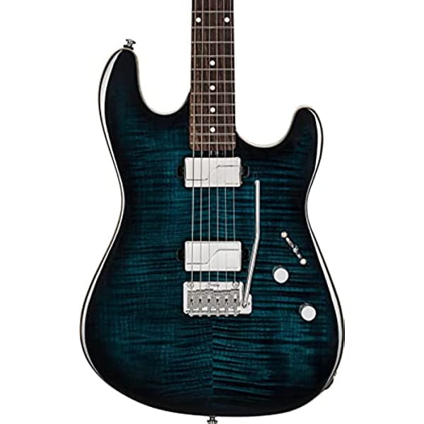 Sterling By Music Man Guitarra eléctrica Sabre - Burst azul profundo