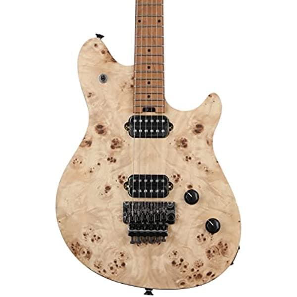 EVH Wolfgang WG - Guitarra eléctrica exótica estándar Poplar Burl WGSTDEXPOPLARBURL