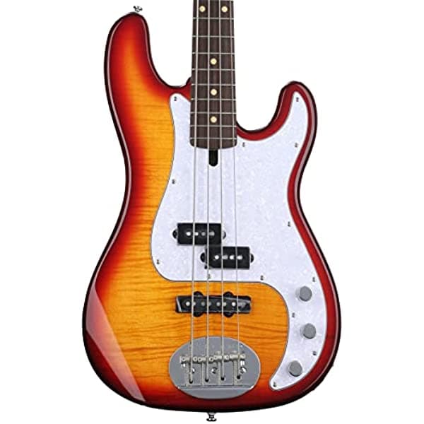 Lakland Skyline 44-64 Deluxe PJ Bass - Bajo eléctrico - Honeyburst