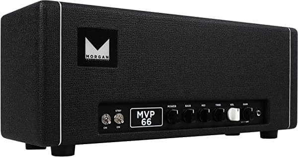 Morgan Amps MVP 66 - Cabezal valvular de 50 vatios, color negro