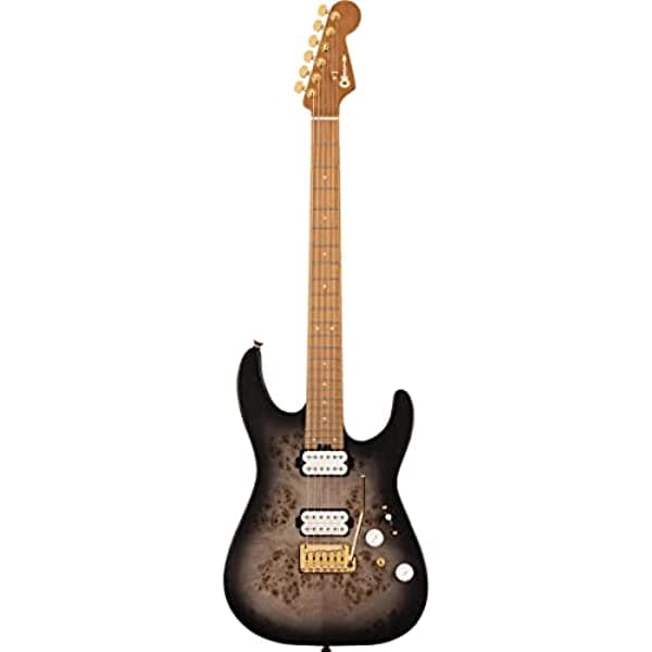 Geartree Charvel Pro-Mod DK24 HH 2PT - Guitarra eléctrica - Trans Black Burst 2969411510