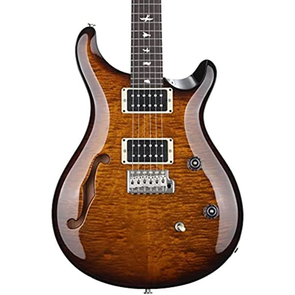 PRS CE 24 - Guitarra eléctrica semihueca, color ámbar negro