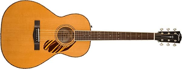 Fender Guitarra electroacústica de 6 cuerdas, para diestros, natural (970320321)