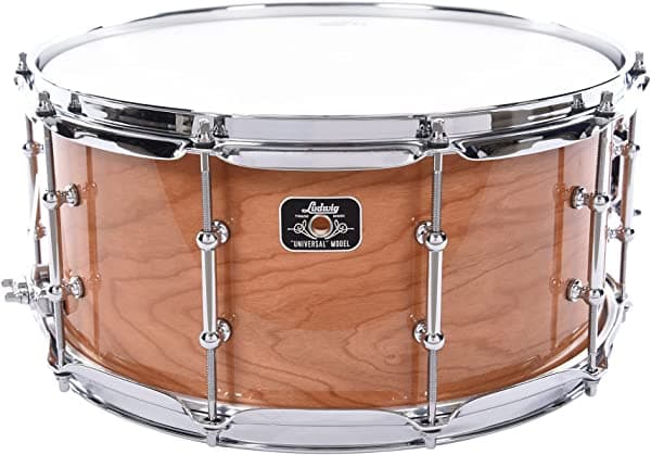 Ludwig Universal - Redoblante de 6.5 x 14 pulgadas, color cereza LU6514CH