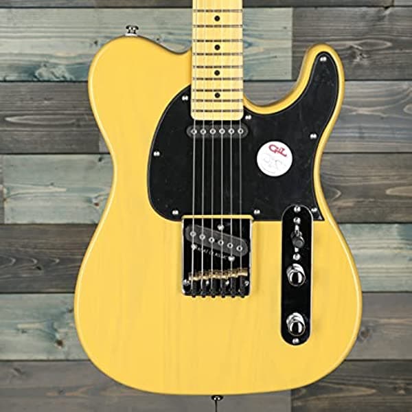 G&L Guitars G&L Tribute ASAT Classic Guitarra Eléctrica - Butterscotch, sonido clásico, alta calidad, diseño icónico, ideal para músicos profesionales. TI-ACL0165R39M56