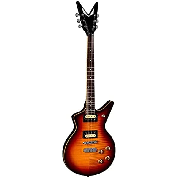 Dean Cadillac 1980 Flame Maple Guitarra, Trans Cherry Sunburst, CADI 1980 FM TCS