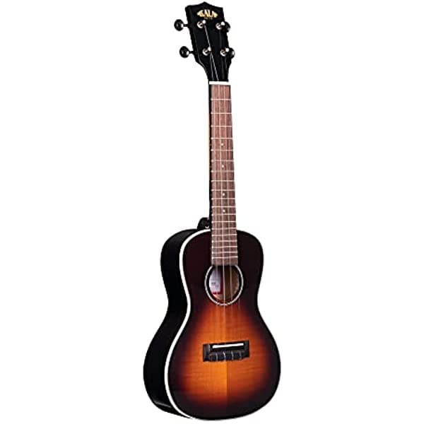 Kala KA-FMTB-C - Ukelele de 4 cuerdas, concierto, acabado Tobacco Burst