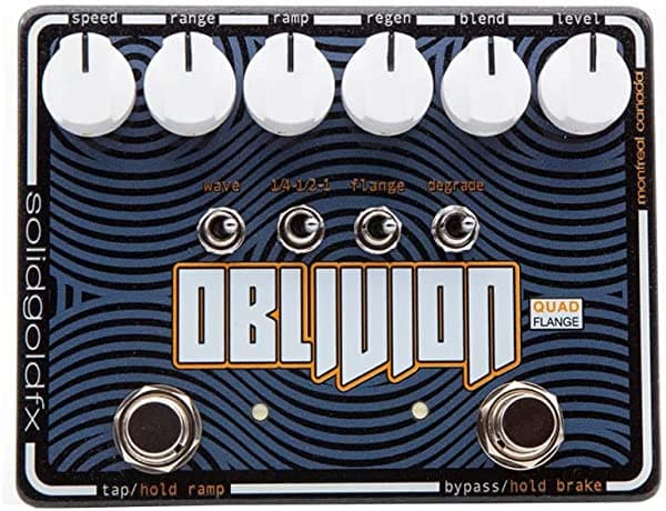 SolidGoldFX Oblivion Quad Flanger Pedal