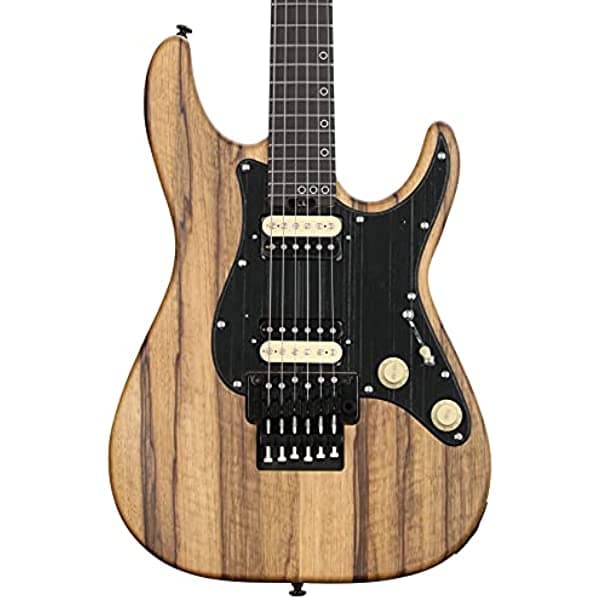 Schecter Sun Valley Super Shredder Exotic FR Guitarra Eléctrica - Natural Black Limba