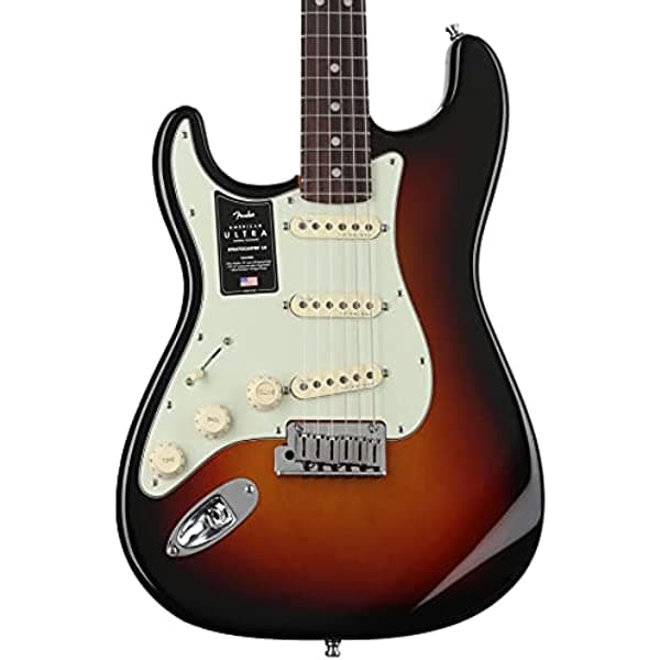 Fender American Ultra Stratocaster zurdo - Ultraburst con diapasón de palisandro ULTRASTRATLHRWUBST