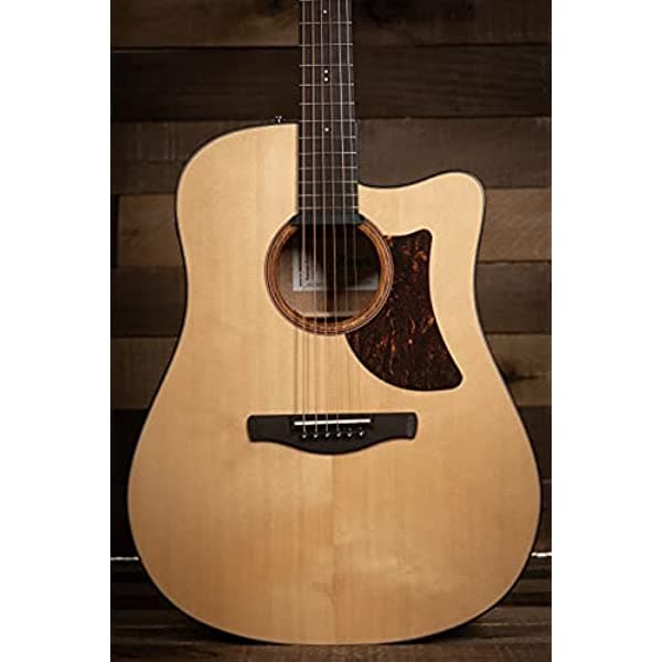 Ibanez AAD170CE - Guitarra acústica avanzada de 6 cuerdas (para diestros, Natural Low Gloss)