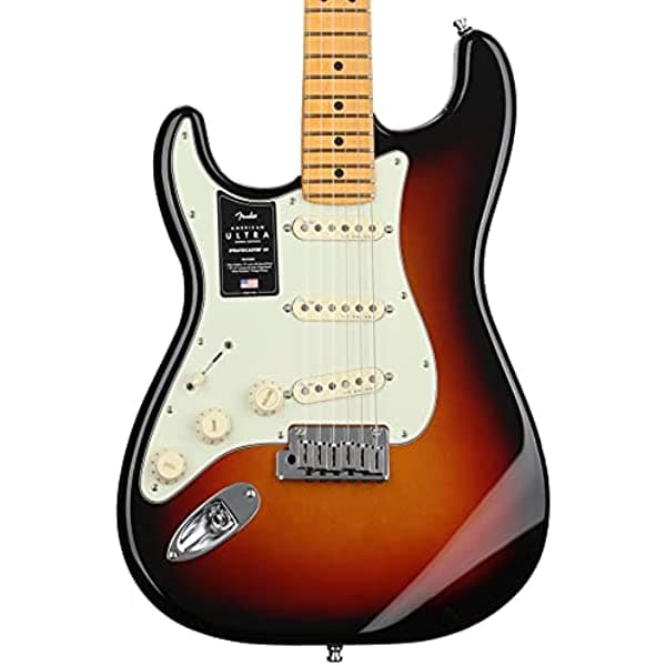 Fender American Ultra Stratocaster - Ultraburst con diapasón de arce AMULTSTLHMNUBST