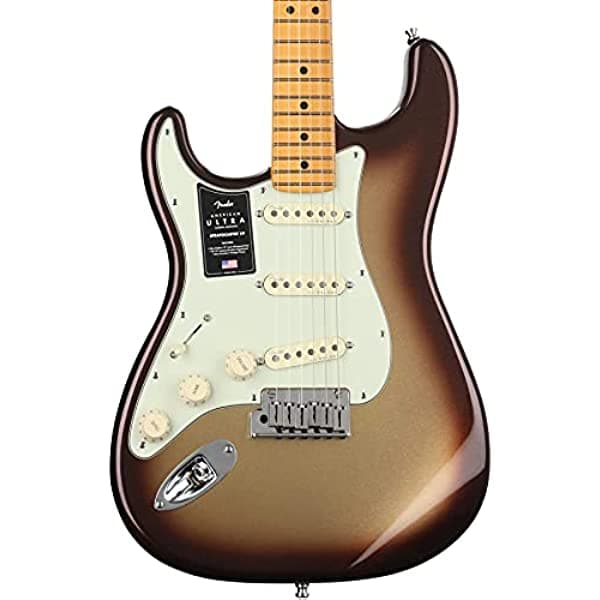 Fender American Ultra Stratocaster MN Mocha Burst IZQUIERDA con estuche rígido 118132732