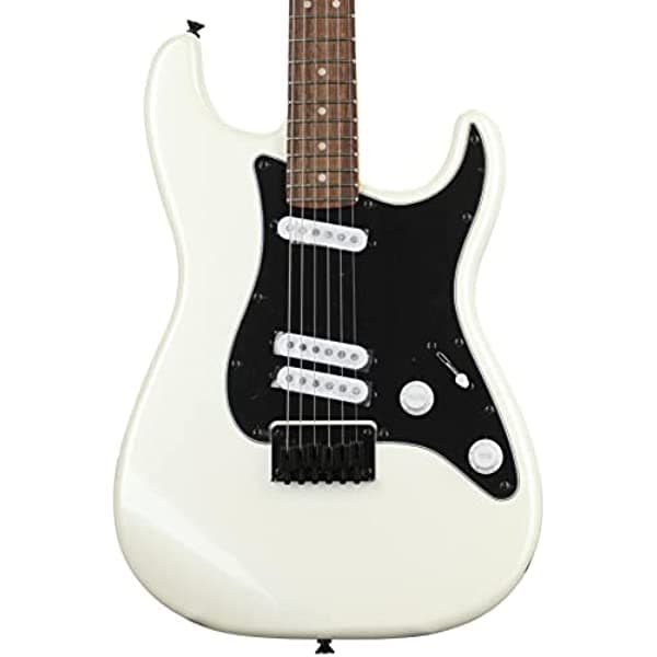 Fender 6 Cuerdas Guitarra Eléctrica de Cuerpo Sólido, Derecho, Blanco Perla (0370235523)