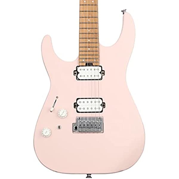 Charvel Pro-Mod DK24 HH 2PT - Guitarra eléctrica para zurdos, color rosa 2961411519