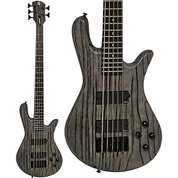 Spector NS Pulse 5 Bajo - Gris Carbón part_B08NTLK36N