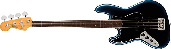 Fender American Professional II Jazz Bass zurdo - Dark Night con diapasón de palisandro 193980761