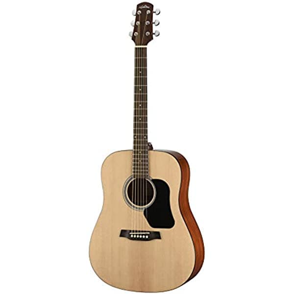 Walden D350 Standard Dreadnought - Guitarra acústica, color natural brillante 643582