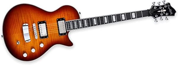 Hagstrom ULMAX-GEB Ultra Max - Guitarra eléctrica con acabado dorado