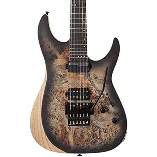 Schecter Reaper-6 FR-S - Estallido de carbón satinado