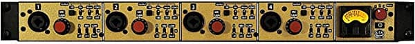 Undertone Canal de mpdi-4 19 Rack Mount Class A 4 de audio micrófono preamplificador y di