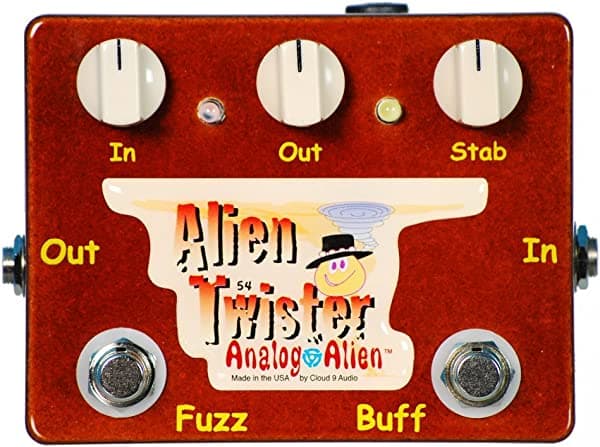 Analog Alien Twister Fuzz - Pedal de efectos para guitarra fuzz/distorsión/overdrive
