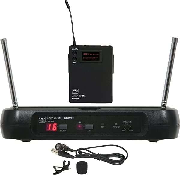 Galaxy Audio ECM Lav sistema inalámbrico D ECMR/52LVD