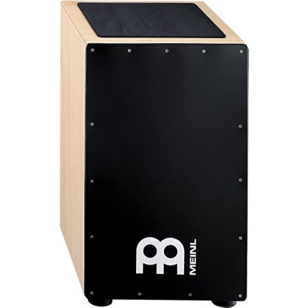 Meinl Percussion CAJ3MB-M - Cajón de cuerdas con placa frontal CAJ7NT-BK