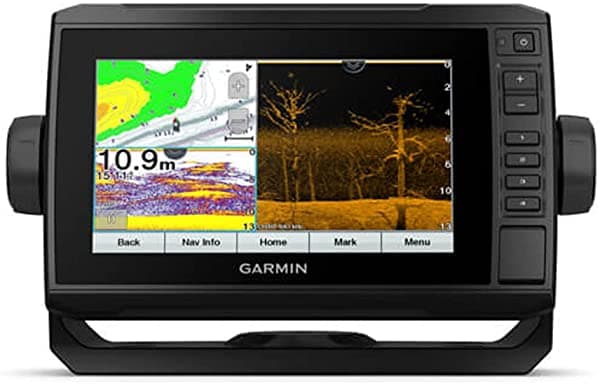 Garmin ECHOMAP UHD 75Cv, 7" Keyed-Assist Plotter pantalla táctil con Canada LakeVü G3 y GT24UHD-TM Transductor 010-02336-00