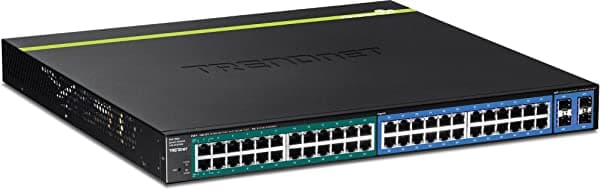 TRENDnet - Switch PoE+ Gigabit de 16 puertos (TPE-TG160g) TPE-4840WS