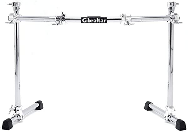 Gibraltar gcs300 C cromado Series 46-pulgadas Curvo rack con liberación rápida T Pinzas & rmaas
