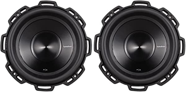 2 Rockford Fosgate Punch P3D2-10 10" 2000 W Dual 2 Ohm Subwoofers para coche (2) P3D2-10