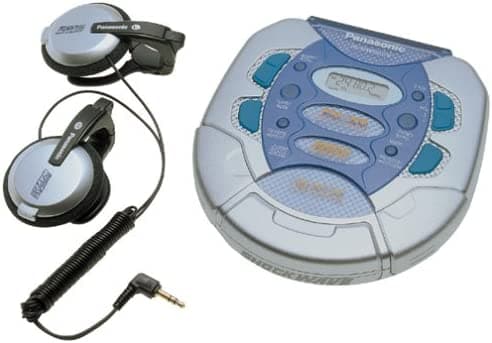 Panasonic SLSW650 Shockwave Reproductor de CD portátil con 40 segundos antisalto SL-SW650V