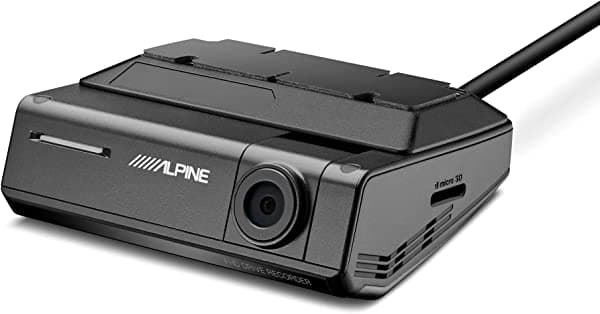 Alpine DVR-C320S - Dashcam con funciones de asistencia al conductor (ADAS) y pantalla (enlace de la leva del salpicadero)