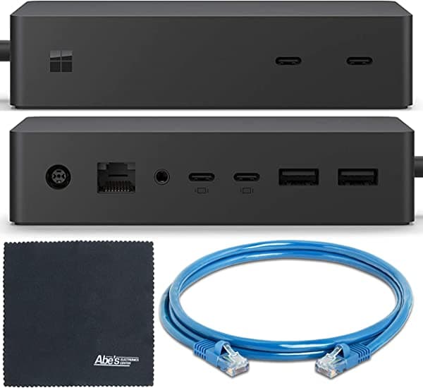AOM Microsoft Surface Dock 2 (SVS-00001 - Segunda generación) + kit de cable Ethernet MICDOCK-2JK
