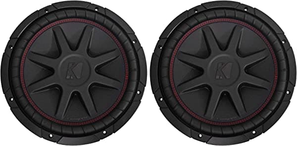 (2) Kicker 43CVR122 COMPVR 12" 1600 vatios subwoofers de audio para coche subwoofers CVR12-2 (2) 43CVR122