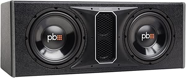 Powerbass Powerbases 10 "Dual Subwoofer Enclosure Sound System (PSWB102)