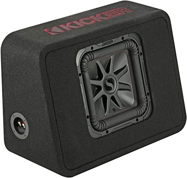 KICKER 45TL7R102 - Caja ventilada con carga de camión L7R de 10 pulgadas, 500 vatios RMS TL7R102 (45TL7R102)