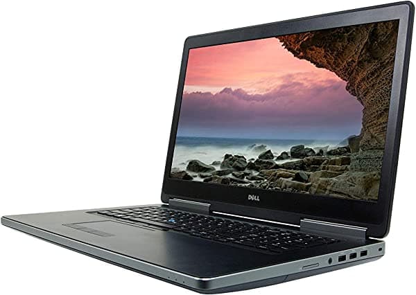 Amazon Renewed Dell Precision M7710 Intel Core i7 - 6820HQ x4 2.7 GHz 32 GB 512 GB SSD, Negro (Reacondicionado Certificado) Precision 7710