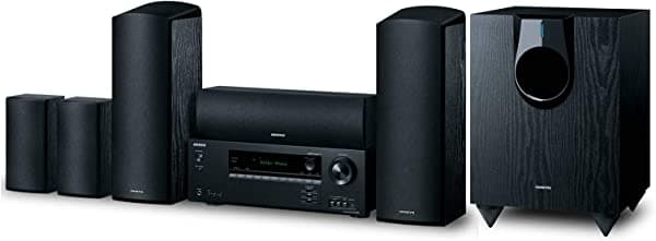 Onkyo HT-S5910 Sistema de Home Theater 5.1.2 Canales Dolby Atmos, Negro