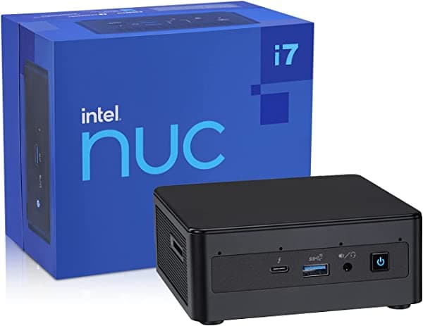 NENCHIN Intel NUC 11 NUC11PAHi7 Panther Canyon - Kit de vapor principal de escritorio, Barebone, Intel Core i7-1165G7 de 4 núcleos, 2.8 GHz - 4.7 GHz Turbo, 8 hilos, caché de 12 MB, gráficos Intel Iris Xe de 28 W, no se necesitan componentes. NUC11PAHi7 Barebone