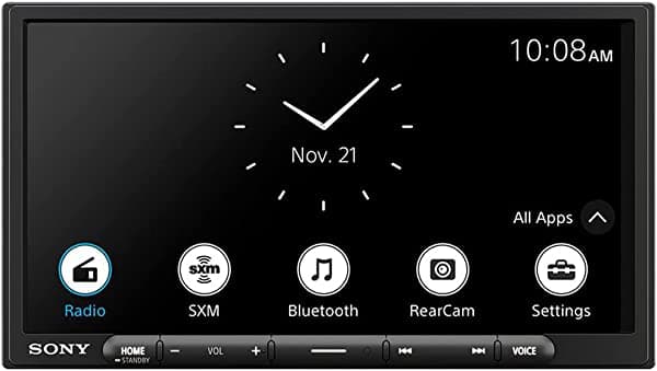 Sony XAV-AX4000 - Receptor multimedia de 7 pulgadas con reproducción inalámbrica para automóvil/Android Auto y Maestro Ready