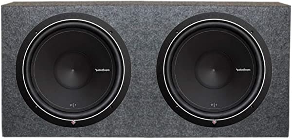 Rockford fosgate 15" 500 W Subwoofer (Par) + q-power 15" Dual Sealed Enclosure