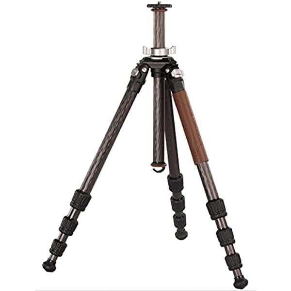 leofoto ln-324ch patas de trípode de fibra de carbono CF 4 secciones w mariposa de cierre