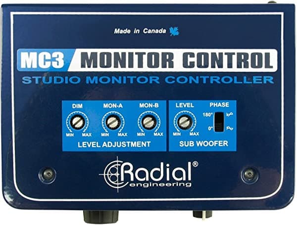 Radial Engineering MC3 Control pasivo de monitor de estudio SRA MC3